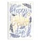 Stupell Industries Happy Challah Days Hanukkah Stars Wall Plaque Art